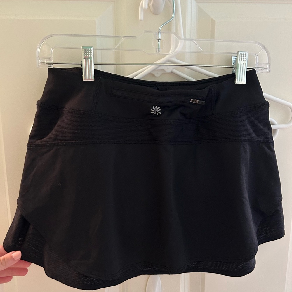 Athleta Black Tennis Skort
